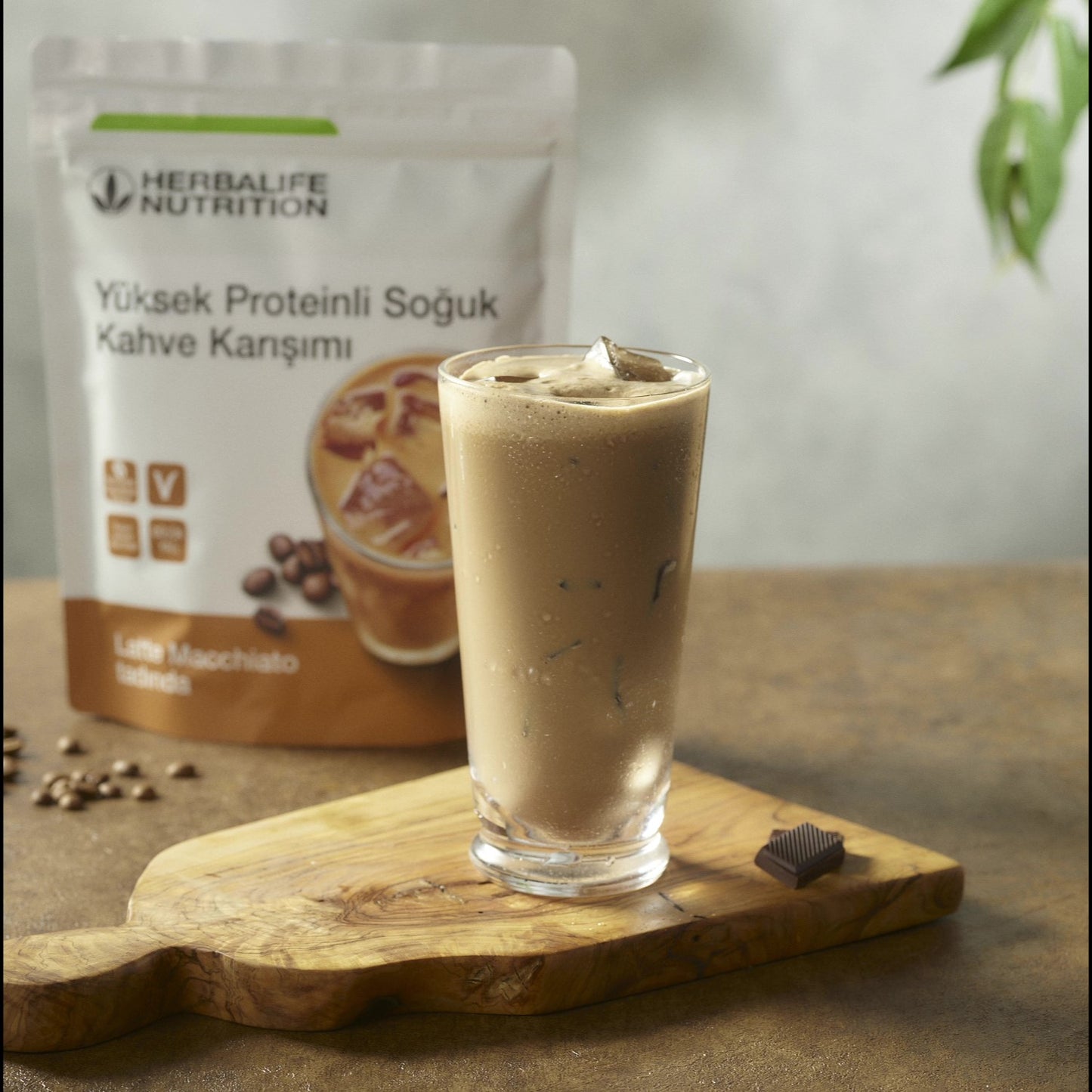 Yüksek Proteinli Herbalife Kahve Karışımı Latte Macchiato