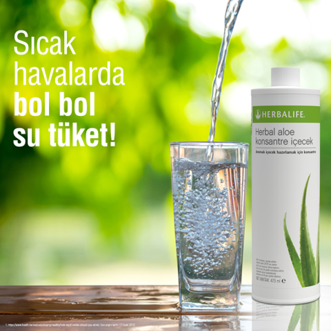 Herbalife Aloe Vera Suyu Narenciye Aromalı 473 ml