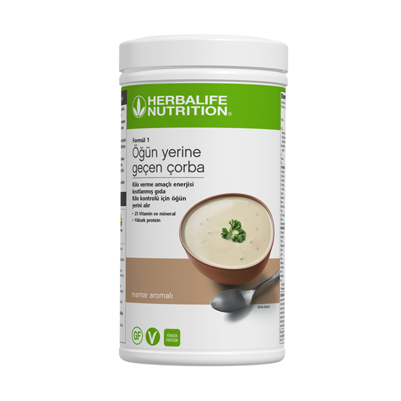 Formül 1 Herbalife Öğün Yerine Geçen Mantarlı Shake 500gr