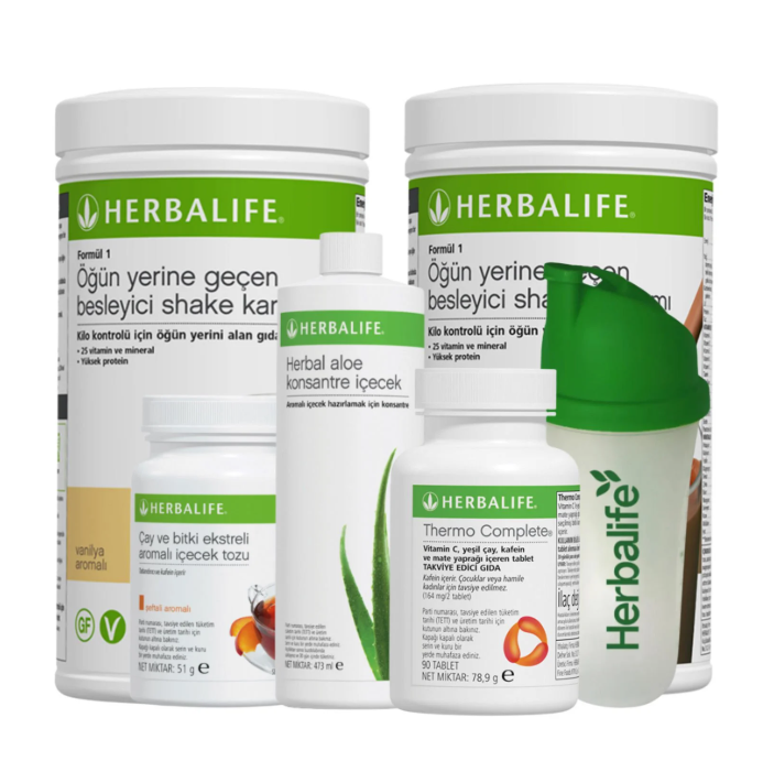 Silver Set + Shaker Hediye (Aşağı Kilo Kontrolü)