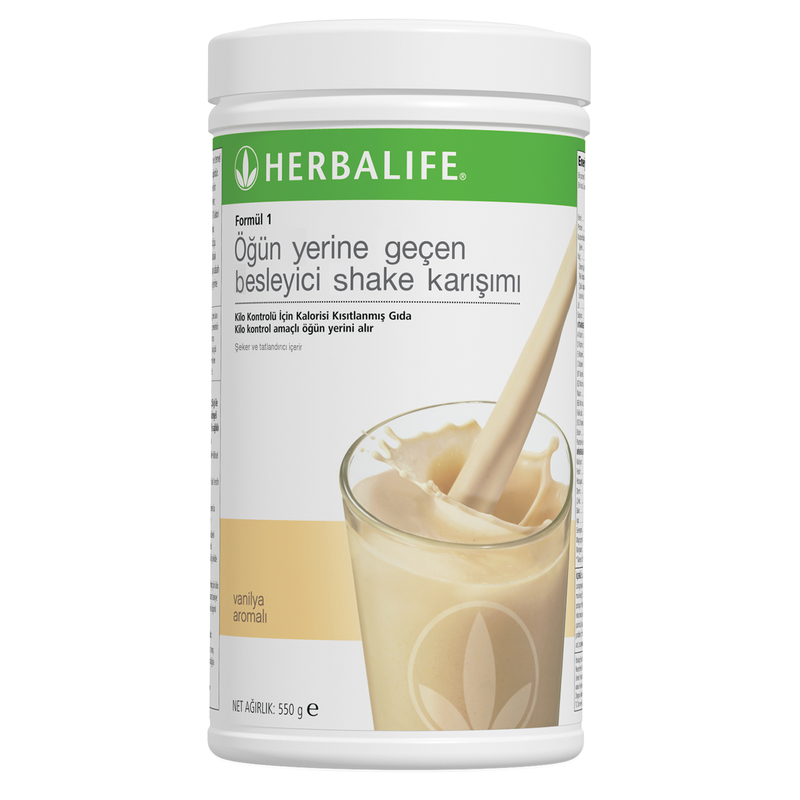 Formül 1 Herbalife Vanilyalı Shake 500gr
